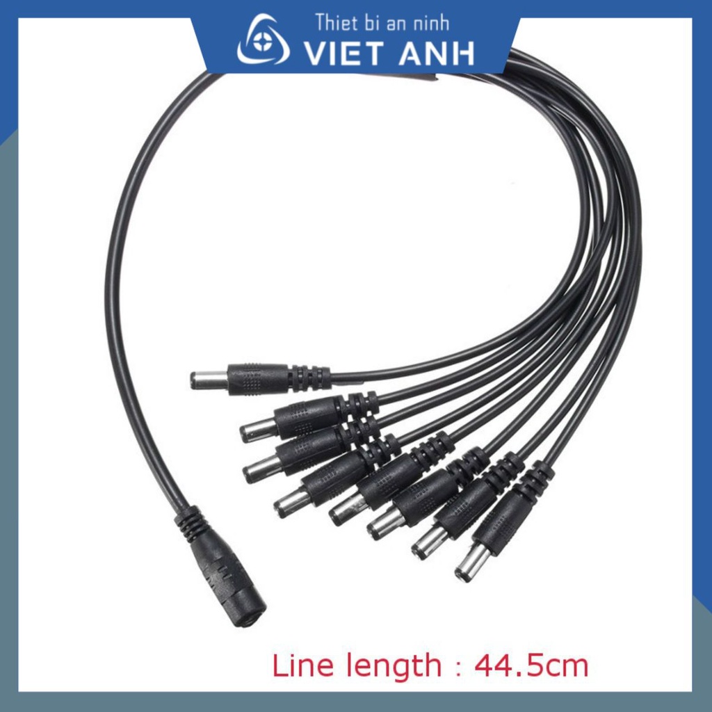 Dây DC chia nguồn 1 - 8 dây