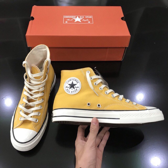 converse 1970s yellow high