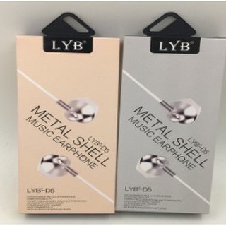 Tai nghe LYB-D5 giắc cắm 3.5 mm chuyên dùng cho máy tính điện thoại di động, máy nghe nhạc, loa...