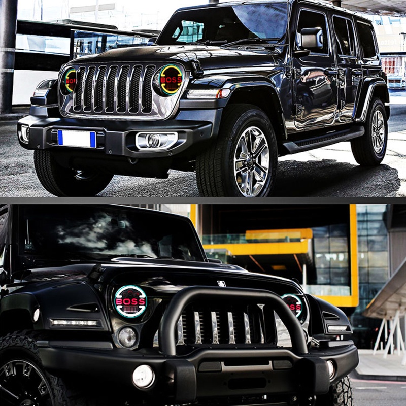 Đèn Pha LED Tròn 7 Inch 35W Chuyên Dụng Cho Wrangler