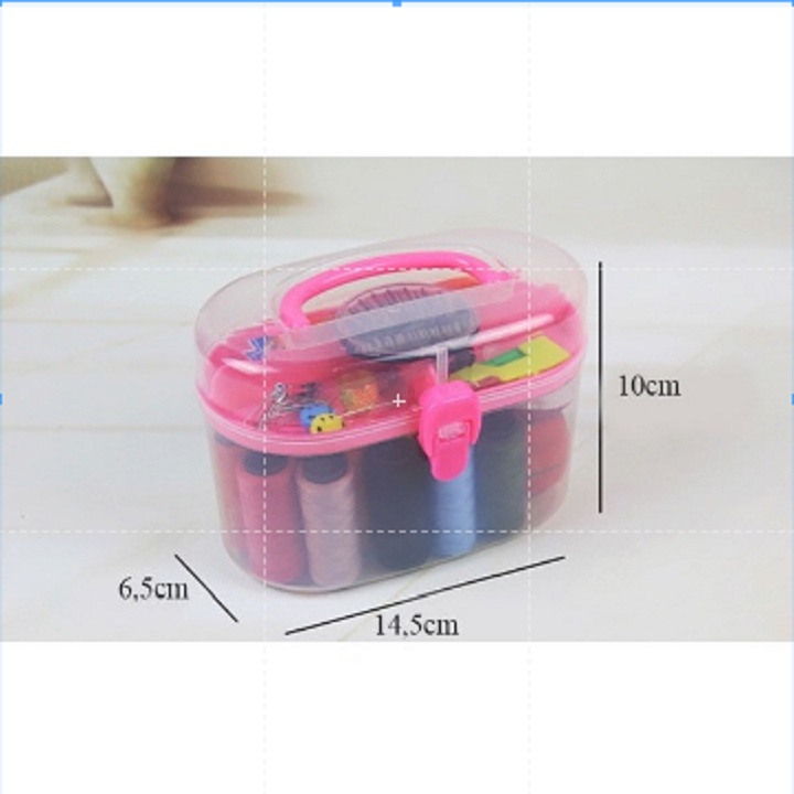 Hộp kim chỉ đa năng - Bộ kim chỉ may vá thủ công tiện lợi