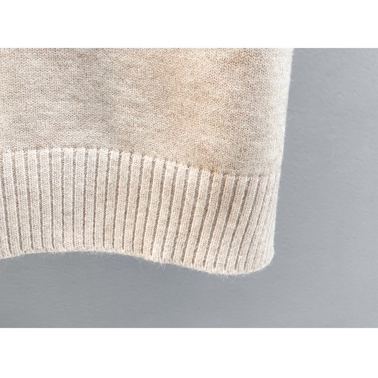Áo Len Nữ Không Tay Cổ Chữ V Form Rộng Mới Áo vest