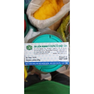 Bột vani thơm hình con bướm loại 1 (hộp 100 ống).