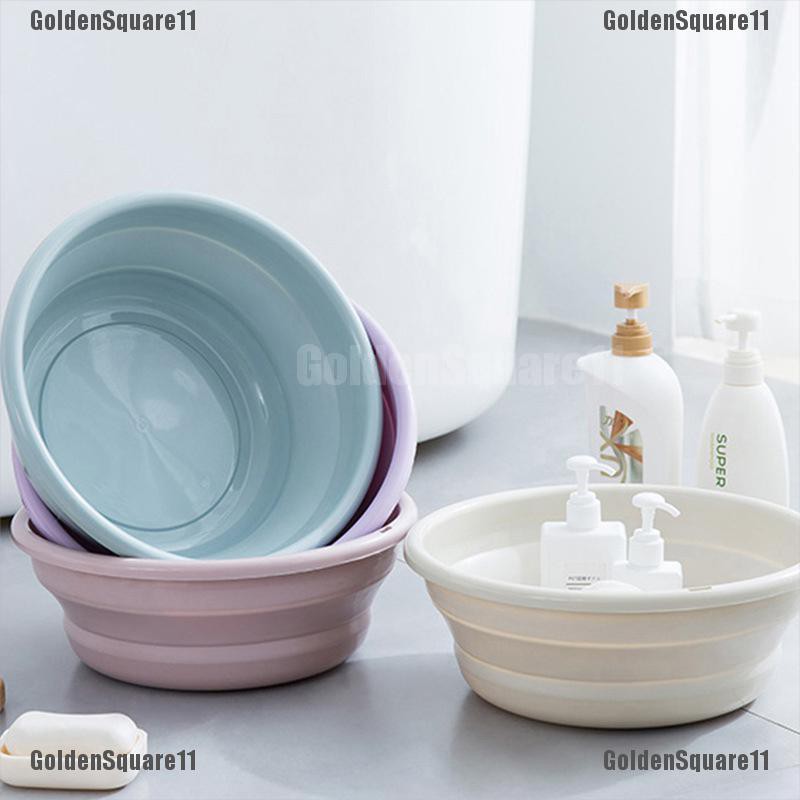 Chậu Rửa Chân Bằng Silicone Có Thể Gấp Gọn Tiện Lợi Dành Cho Cắm Trại