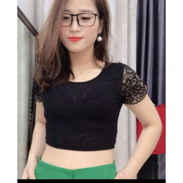 Áo tay zen pha lưới mạc trong váy siêu rẻ, siêu xịn cam kết hàng loại 1