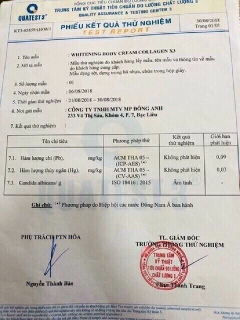 BODY COLLAGEN X3 CỦA CTY TNHH ĐÔNG ANH | BigBuy360 - bigbuy360.vn
