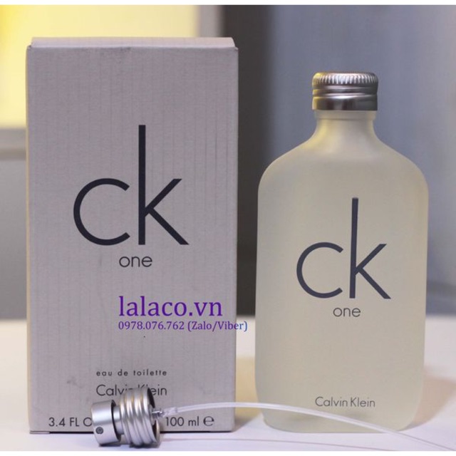 Nước hoa Unisex Calvin Klein CK One - Dành cho Nam & Nữ | Thế Giới Skin Care