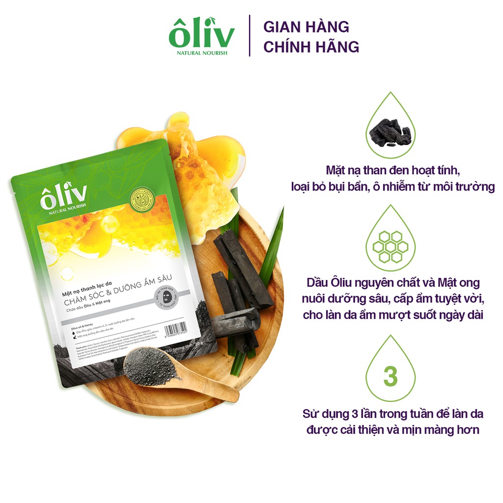 [HB - Gift] Mặt Nạ Oliv Thanh Lọc Da 20g