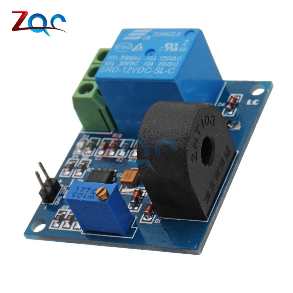 Mô-đun Cảm Biến Dòng Điện AC 5V 12V 24V 5A