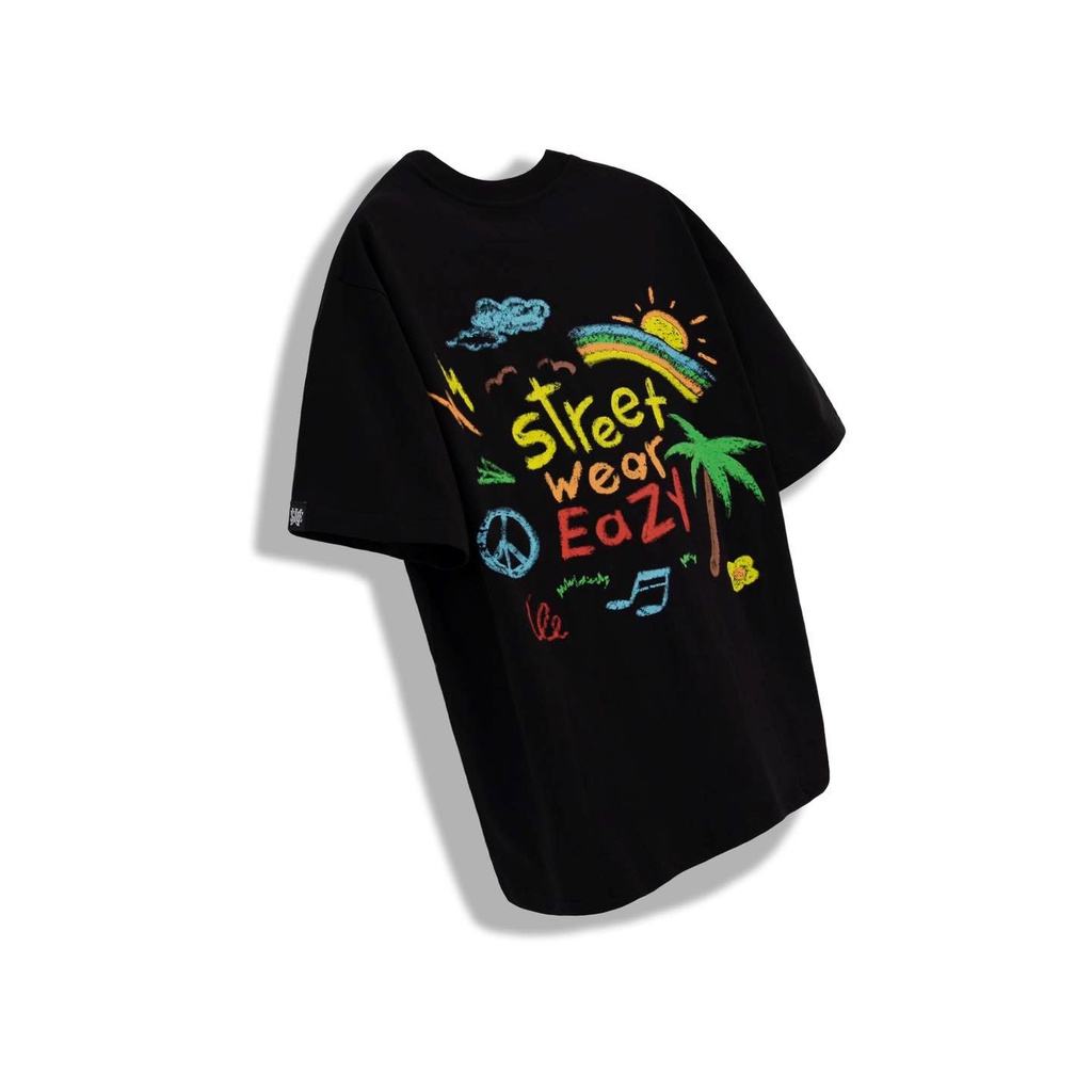 Áo thun tay lỡ from rộng oversize local brand swe chính hãng full tag phông unisex CRAYON