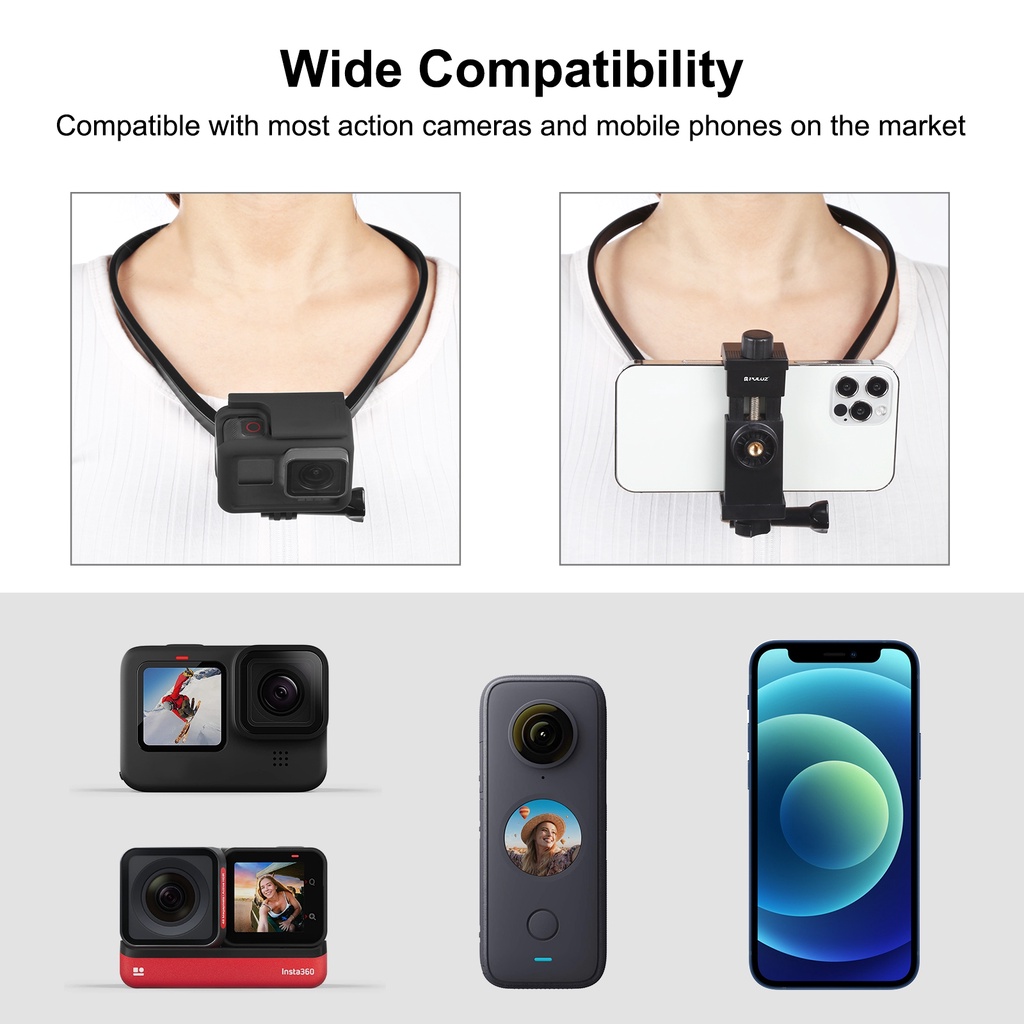 VÒNG ĐEO CỔ GOPRO - ACTION CAM VÀ ĐIỆN THOẠI