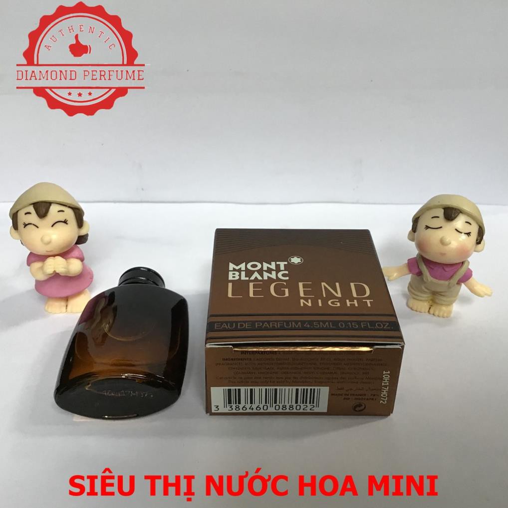 [ AUTH ] Nước hoa nam Mont Blanc Legend Night EDP 4.5ml