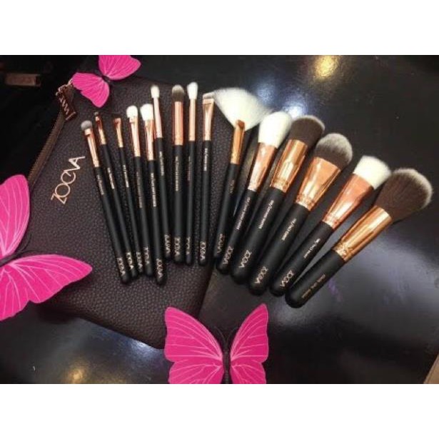 Bộ Cọ Trang Điểm Zoeva 15 Cây Rose Golden Complete Set