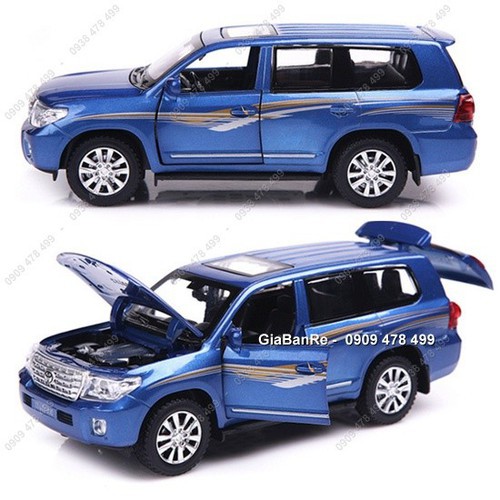 Xe Mô Hình Kim Lọai Toyota Land Cruiser Tỉ Lệ 1:32 - Double Horse - 9863