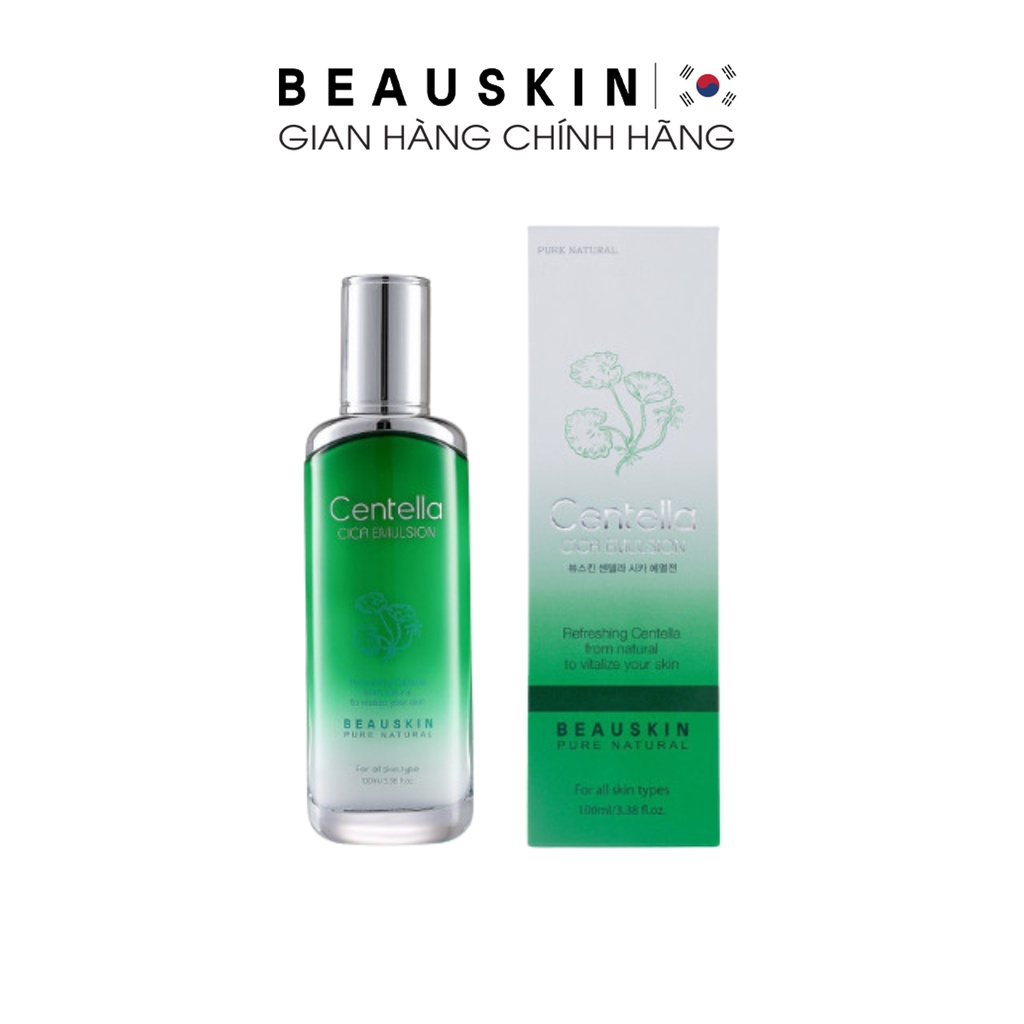 Nước Hoa Hồng BEAUSKIN Centella Cica Chiết Xuất Rau Má Cung Cấp Dưỡng Ẩm, Trắng Da Dung Tích 120ml