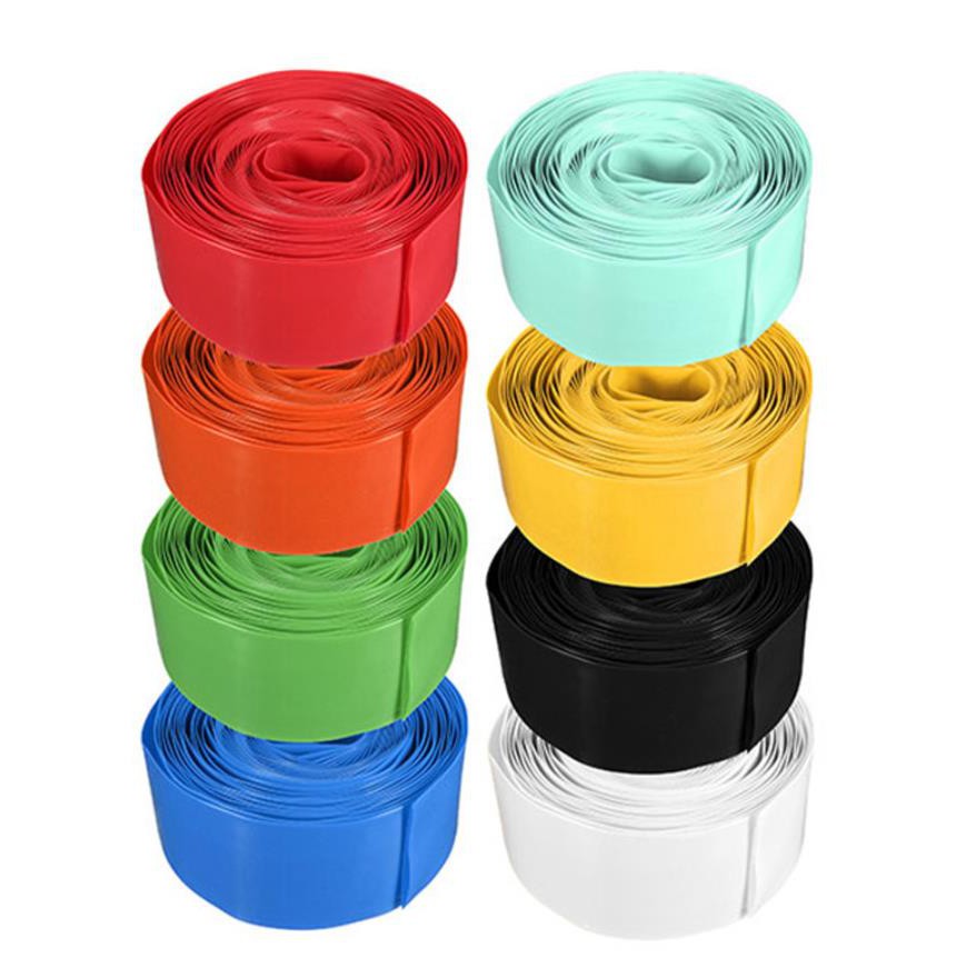 Ống Co Nhiệt 5m Pvc 18500 Pin Tròn 18.5mm Cho Pin 18650