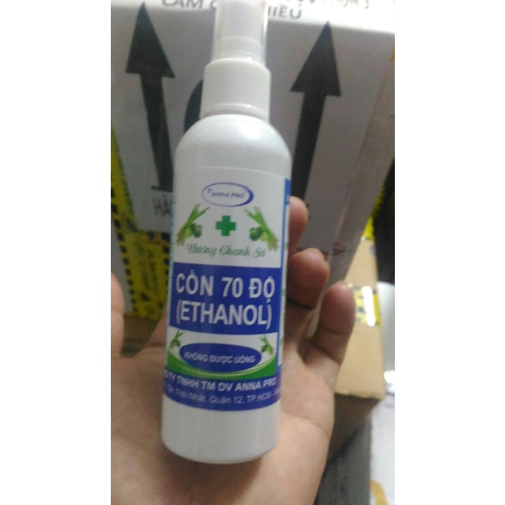 Cồn 90 độ,cồn y tế sát trùng diệt khuẩn/hương hoa Ti Gon 100ml