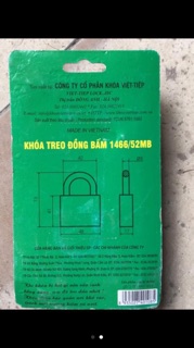 Ổ khóa Việt tiệp 1466/52MB