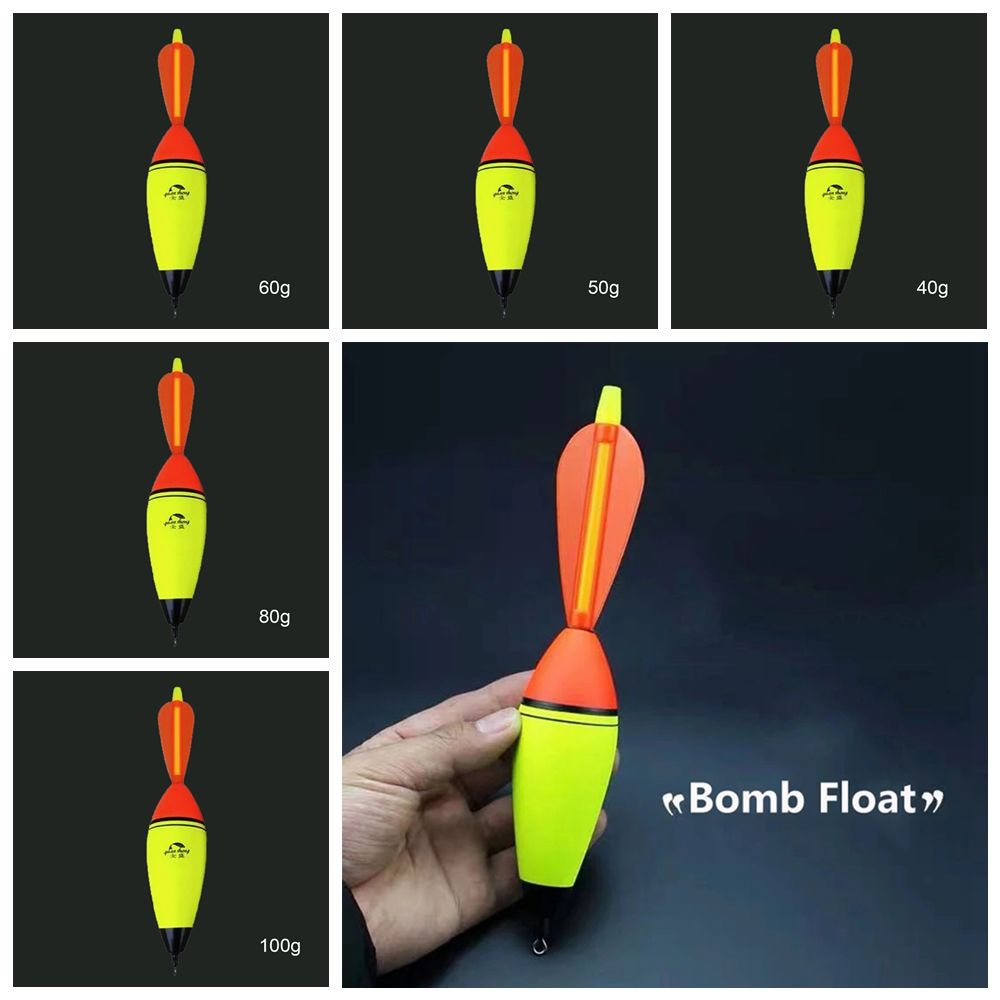 Phao nổi phát sáng ban đêm kiểu mới 40g-100g dùng khi câu cá