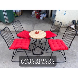 Ghế sắt 12 nan - ghế cafe - ghế ngoài trời