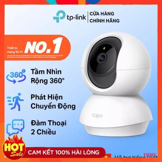 [Hãng] Camera Wi-Fi An Ninh Gia Đình Quay Quét TPlink Tapo C200 - Bảo hành chính hãng 24 tháng