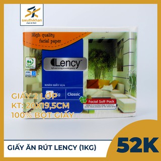 Khăn Giấy Lency 100 Tờ