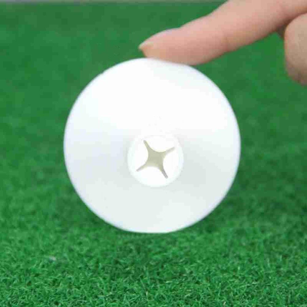 Giá Đỡ Tee Bóng Golf Màu Trắng 38mm Bằng Cao Su Bền Bỉ Dùng Trong Nhà