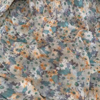 Vải csr voan tơ thêu hoa 3d