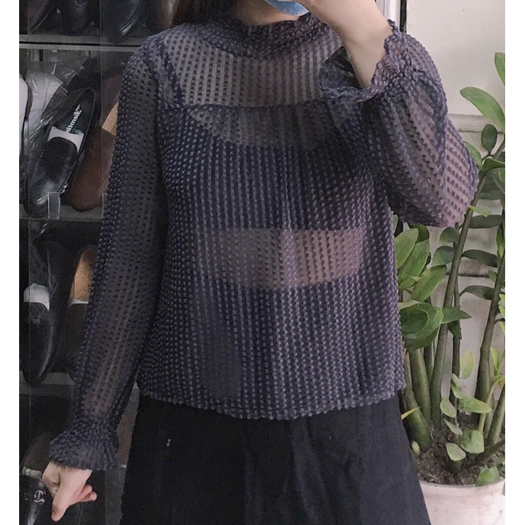 Áo ren babydoll 2hand