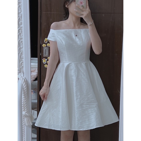 Thanh lý pass váy trắng đi prom, dự tiệc, đám cưới dress