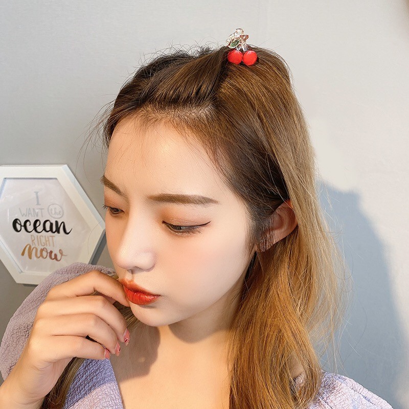 Kẹp tóc hình quả cherry dễ thương F176