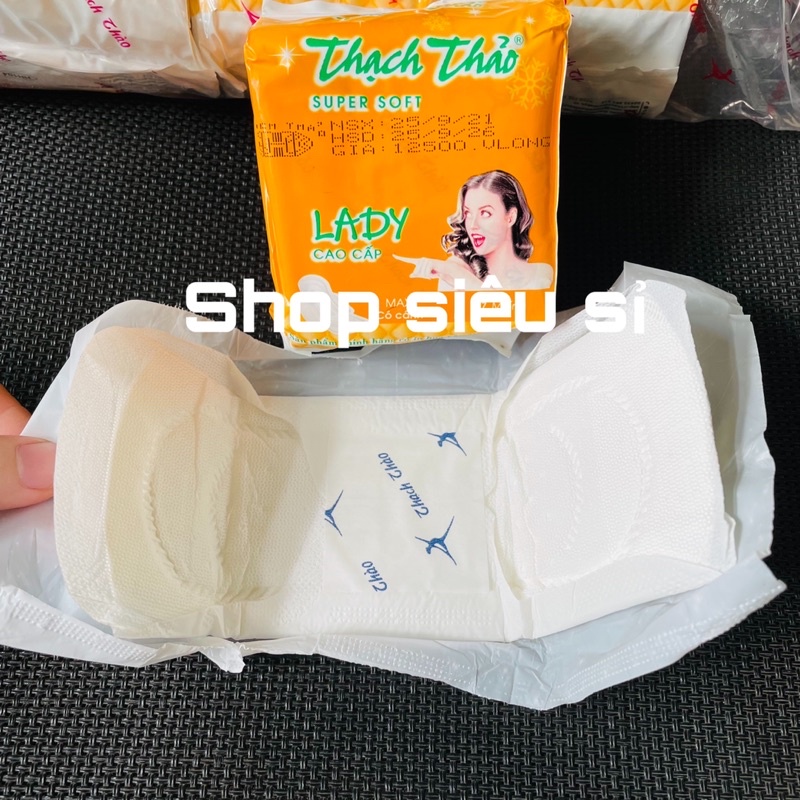 Combo 10 gói băng vệ sinh thạch thảo cam có cánh