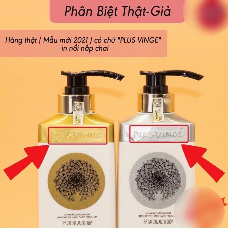 [DEAL SỐC] Cặp Dầu Gội Xả Collagen Vinger Plus 1000ML-Giảm Rụng Tóc,Ngăn Rụng Tóc,Phục Hồi Tóc Hư Tổn-Hàng Chính Hãng