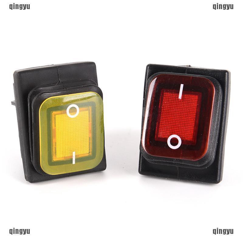 Công TắC ĐèN LED 4 Pin 12V ChốNg NướC Cho Xe Hơi / TàU ThủY