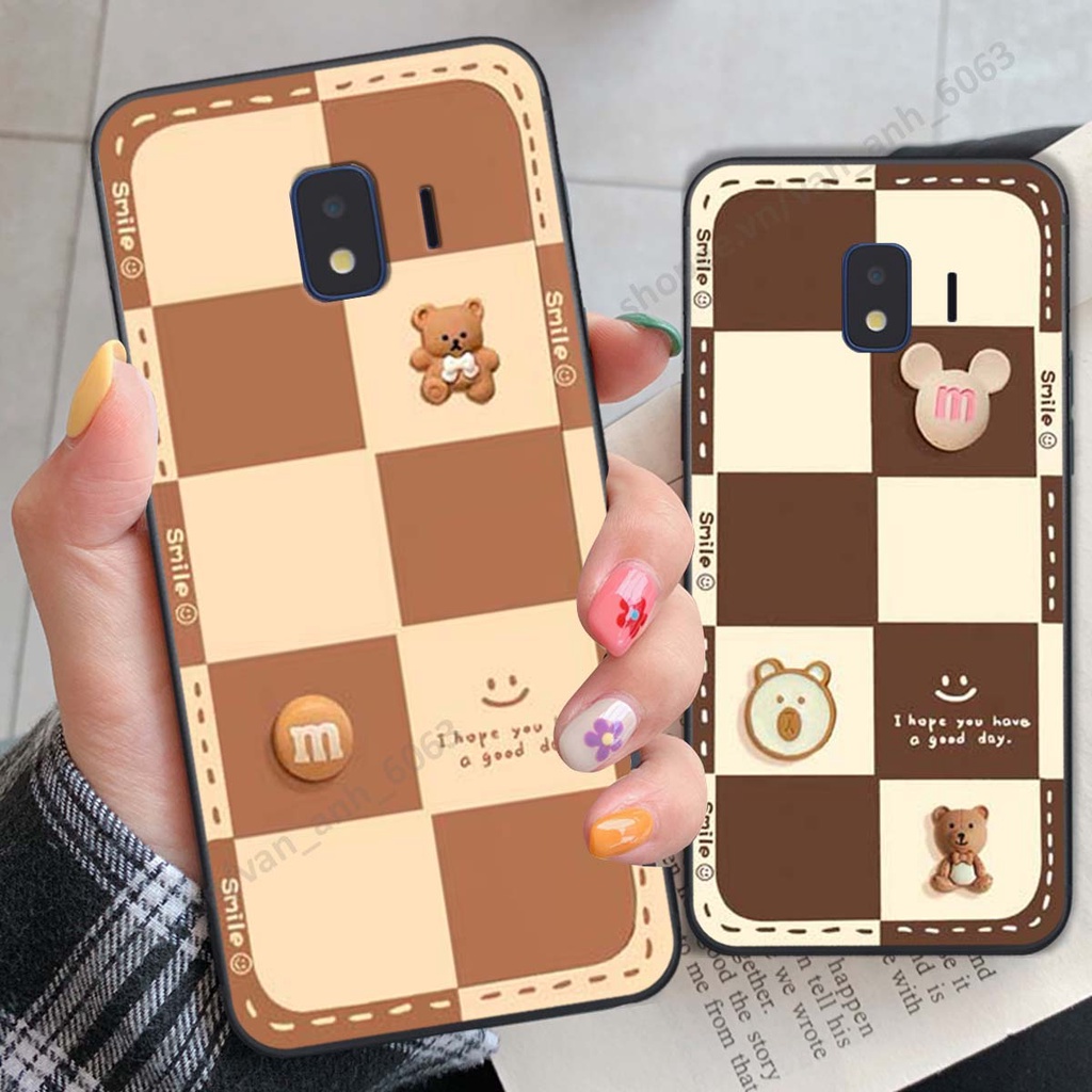Ốp lưng Samsung J2 Pro / J2 Core hình gấu, kẹo dễ thương cute