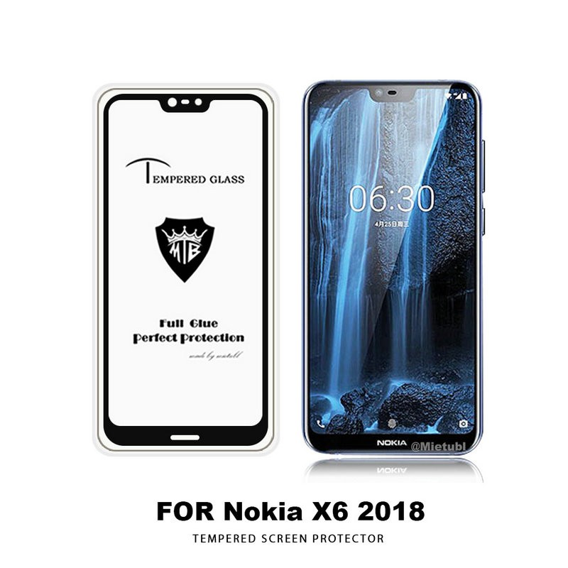 Cường Lực 5D Nokia X6 Full Keo