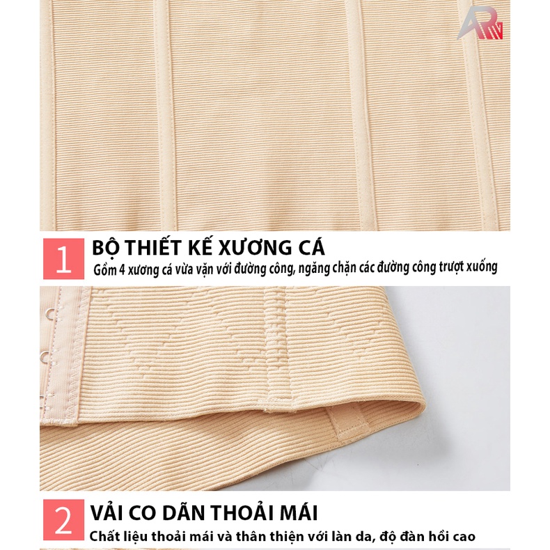 Gen Nịt Bụng Siết Eo Latex Sline Chính Hãng 888L