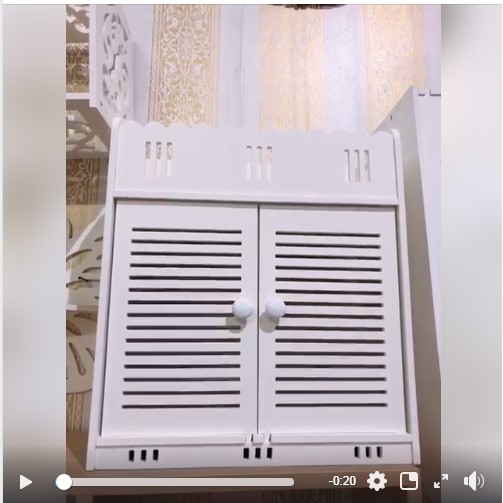 Kệ mỹ phẩm treo tường IGA hiện đại đa năngIG364-366