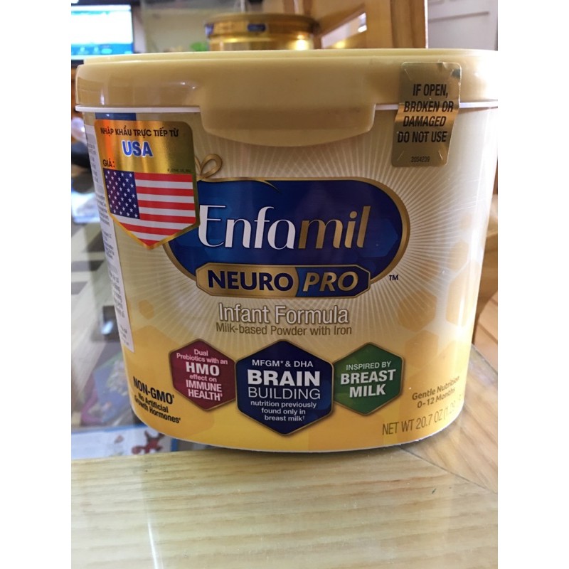 [ Chính hãng]Thanh lý sữa bột Enfamil Neuro Pro 587g