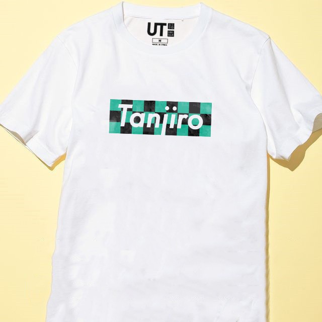 UNIQLO Áo thun ngắn tay in hình Kimetsu No Yaiba cá tính cho nam nữ