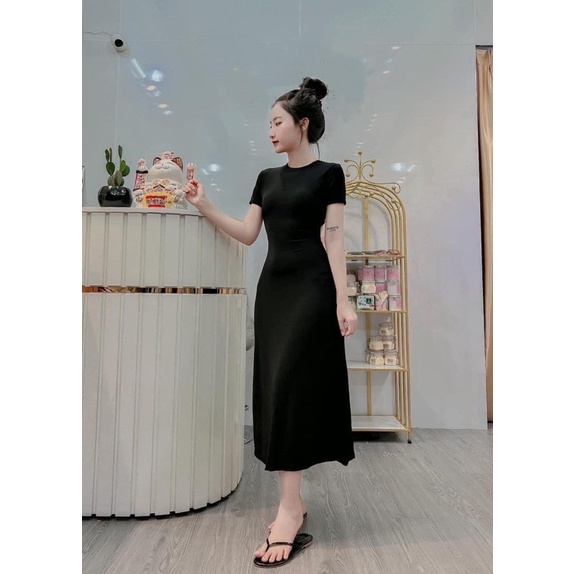 ĐẦM CỘT LƯNG DÁNG DÀI