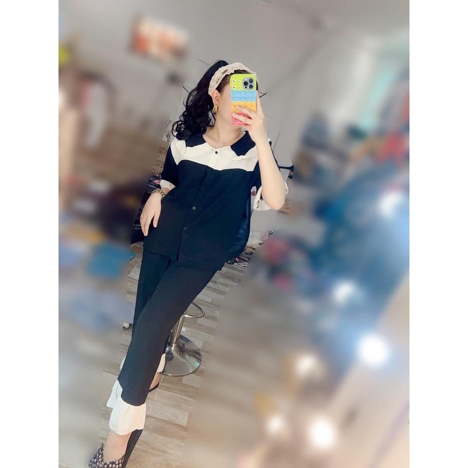 Đầm babydoll chất caro đũi