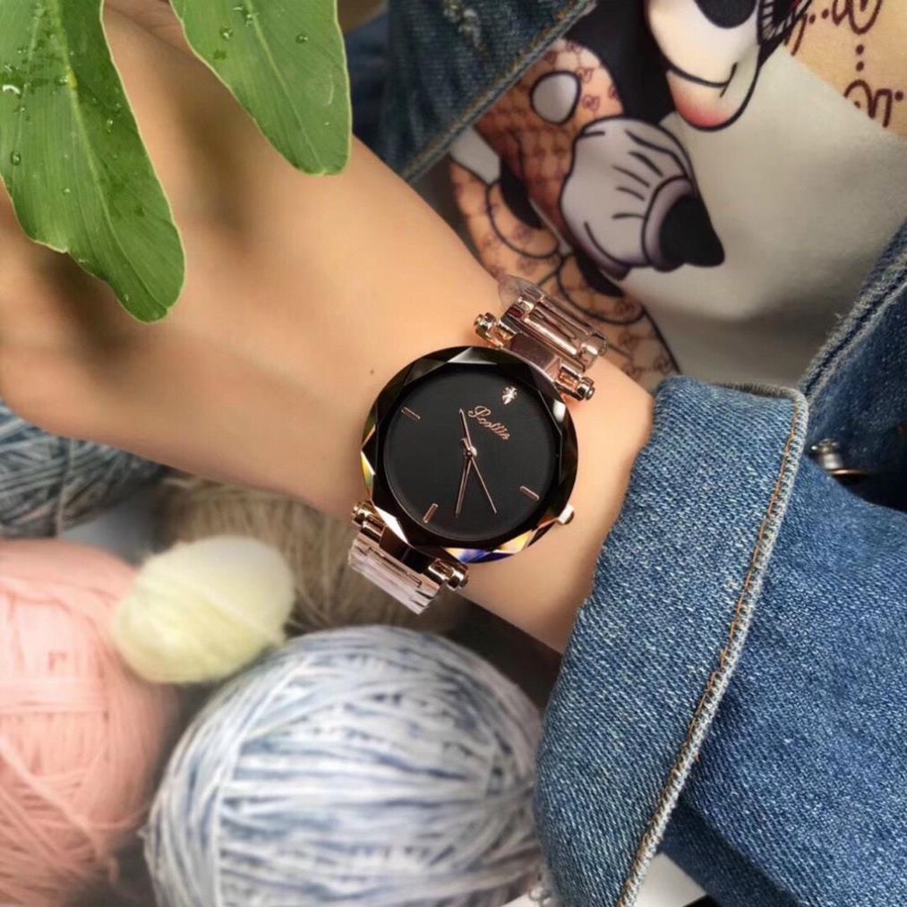 ĐỒNG HỒ SCOTTIE NỮ CHÍNH HÃNG DÂY THÉP ĐÚC CAO CẤP