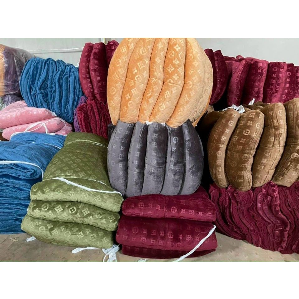 Chăn Lông Cừu hoa xuất Nhật Cao Cấp - Hàng chuẩn loại 1