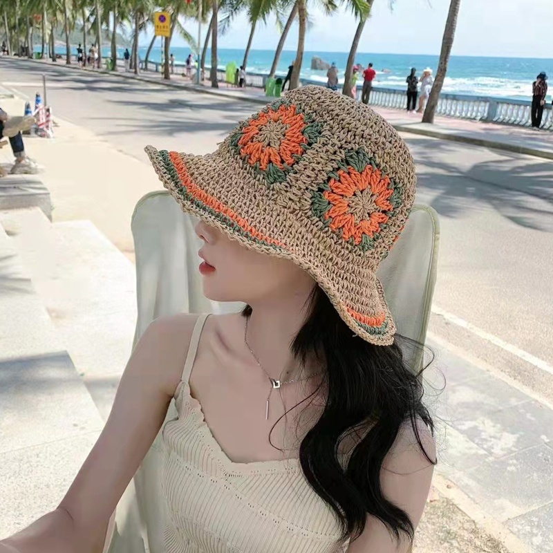 Mũ Bucket Chất Liệu Mềm Mại Thân Thiện Với Da Thời Trang Mùa Xuân Cho Nữ