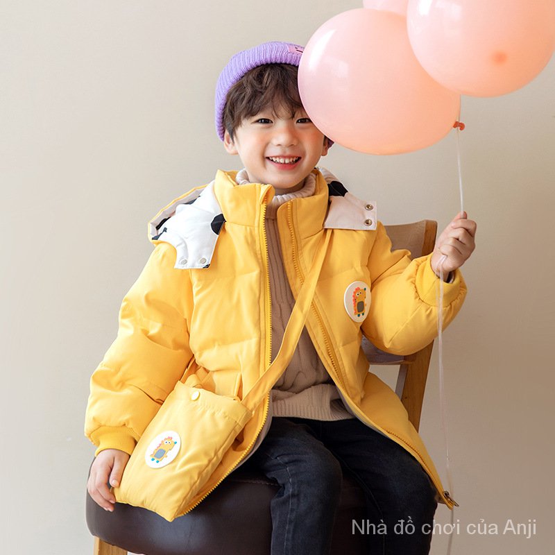 2021 Fall And Winter Children's Clothing Children Long Thick Coat Kids Overcoat