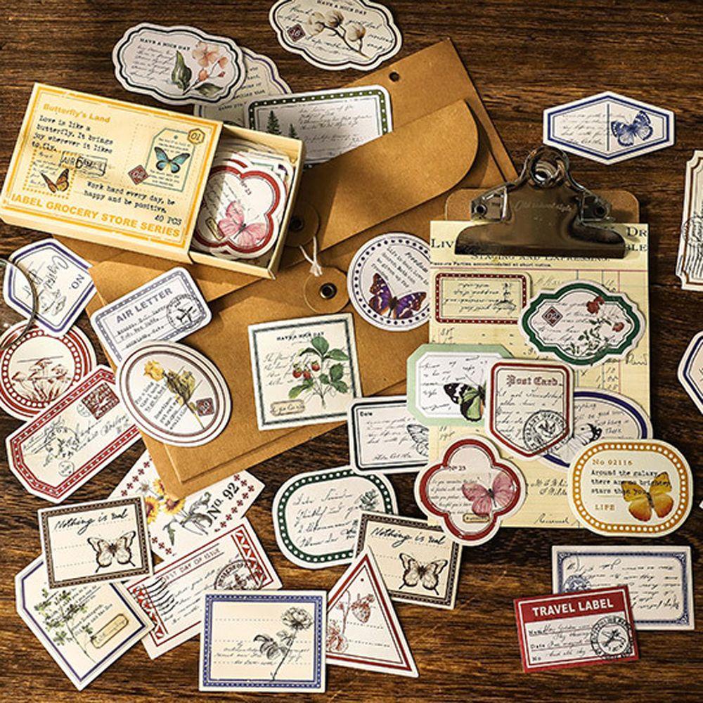 Miếng Dán Chữ Tiếng Anh Dùng Trang Trí Sổ Tay Nhật Ký