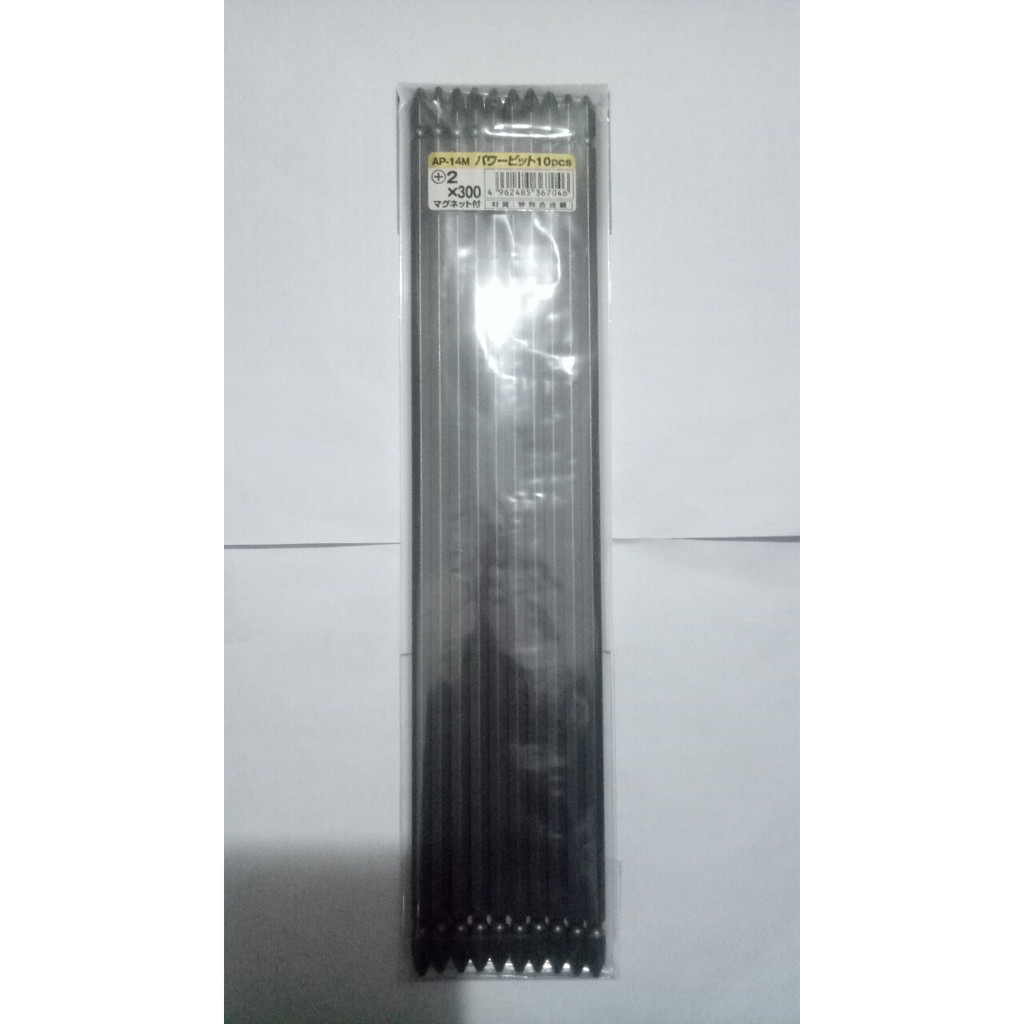 Mũi vít 2 đầu có từ tính dài 200mm-300mm hãng Anex Nhật Bản AP-14M+2x200/300