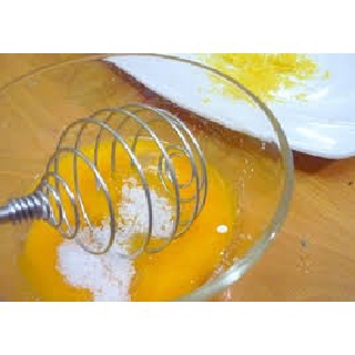 Phới đánh trứng inox - lò xo 22cm - 28cm