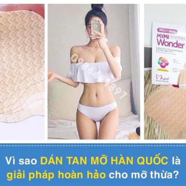 MIẾNG DÁN TAN MỠ MYMI Wonder Patch